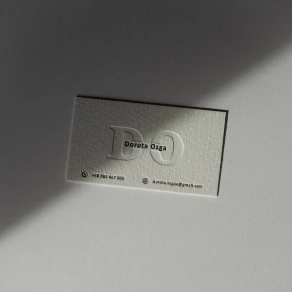 Letterpress Business Cards