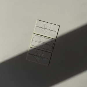 2-Sided Letterpress Business Cards