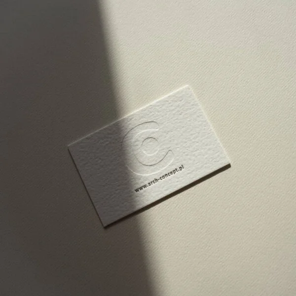 2-Sided Letterpress Business Cards